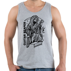 PRINTFASHION Gitáros halál  - Férfi atléta - Sport szürke