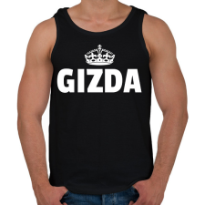 PRINTFASHION GIZDA - Férfi atléta - Fekete atléta, trikó