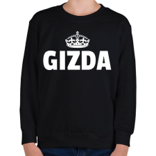 PRINTFASHION GIZDA - Gyerek pulóver - Fekete gyerek pulóver, kardigán