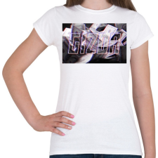 PRINTFASHION Gizda - Női póló - Fehér női póló