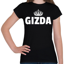 PRINTFASHION GIZDA - Női póló - Fekete női póló