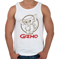 PRINTFASHION Gizmo - Férfi atléta - Fehér