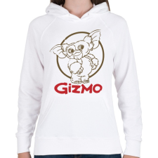 PRINTFASHION Gizmo - Női kapucnis pulóver - Fehér női pulóver, kardigán