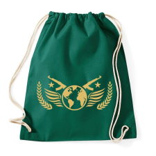 PRINTFASHION Global Elite - Sportzsák, Tornazsák - Sötétzöld tornazsák