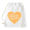 PRINTFASHION gluten-free-love-orange - Sportzsák, Tornazsák - Fehér