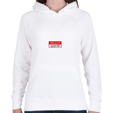 PRINTFASHION Gluten Free - Női kapucnis pulóver - Fehér női pulóver, kardigán