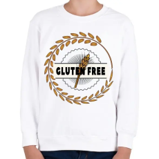 PRINTFASHION Glutenfree1 - Gyerek pulóver - Fehér