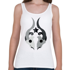 PRINTFASHION goat-skull - Női atléta - Fehér