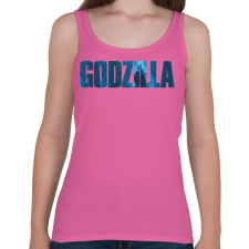 PRINTFASHION Godzi - Női atléta - Rózsaszín női trikó