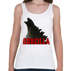 PRINTFASHION Godzilla - Női atléta - Fehér