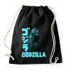 PRINTFASHION Godzilla - Sportzsák, Tornazsák - Fekete