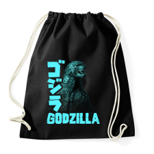 PRINTFASHION Godzilla - Sportzsák, Tornazsák - Fekete tornazsák