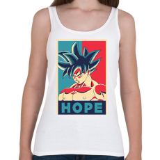 PRINTFASHION Goku Hope - Női atléta - Fehér