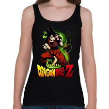 PRINTFASHION goku - Női atléta - Fekete női trikó