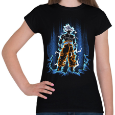 PRINTFASHION goku - Női póló - Fekete női póló