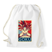 PRINTFASHION Goku - Sportzsák, Tornazsák - Fehér tornazsák