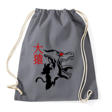 PRINTFASHION GOKU - Sportzsák, Tornazsák - Grafitszürke tornazsák
