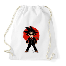 PRINTFASHION Goku - Ügynök - Sportzsák, Tornazsák - Fehér tornazsák