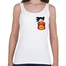 PRINTFASHION gokupocket - Női atléta - Fehér