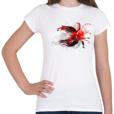 PRINTFASHION Goldfish - Női póló - Fehér