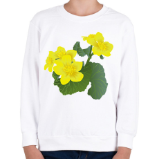 PRINTFASHION Gólyahír - Gyerek pulóver - Fehér