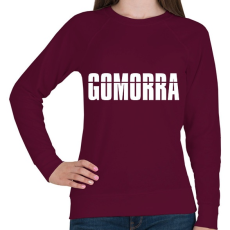 PRINTFASHION Gomorra  - Női pulóver - Bordó