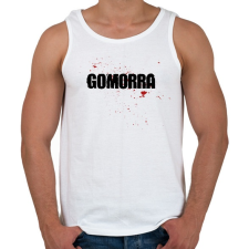PRINTFASHION Gomrra /Black/ - Férfi atléta - Fehér atléta, trikó