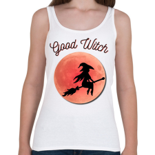 PRINTFASHION Good Witch - Női atléta - Fehér női trikó