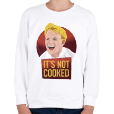 PRINTFASHION Gordon Ramsay - Gyerek pulóver - Fehér