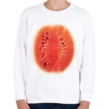 PRINTFASHION Görögdinnye - Gyerek pulóver - Fehér gyerek pulóver, kardigán