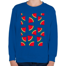 PRINTFASHION Görögdinnye - Gyerek pulóver - Királykék gyerek pulóver, kardigán