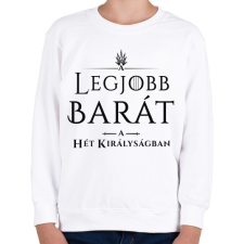 PRINTFASHION got-legjobb-barat-black - Gyerek pulóver - Fehér gyerek pulóver, kardigán