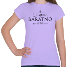 PRINTFASHION got-legjobb-baratno-black - Női póló - Viola