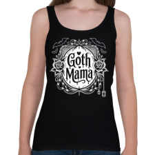 PRINTFASHION goth mama - Női atléta - Fekete női trikó