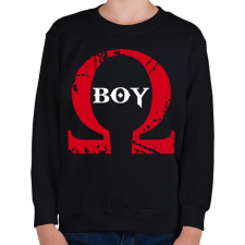 PRINTFASHION GOW BOY - Gyerek pulóver - Fekete gyerek póló