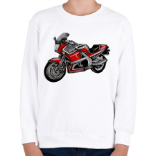PRINTFASHION gpz - Gyerek pulóver - Fehér gyerek pulóver, kardigán