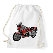 PRINTFASHION gpz - Sportzsák, Tornazsák - Fehér tornazsák