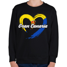 PRINTFASHION gran canaria - Gyerek pulóver - Fekete gyerek pulóver, kardigán