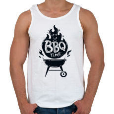 PRINTFASHION grillezés  - Férfi atléta - Fehér