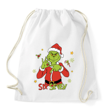 PRINTFASHION Grinch 67 - Sportzsák, Tornazsák - Fehér tornazsák