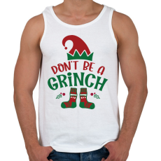 PRINTFASHION grincs1 - Férfi atléta - Fehér