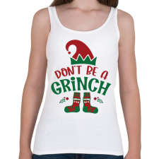 PRINTFASHION grincs1 - Női atléta - Fehér női trikó