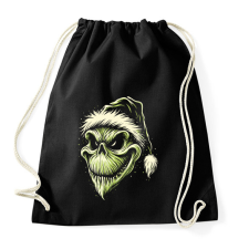 PRINTFASHION Grincs koponya - Sportzsák, Tornazsák - Fekete tornazsák