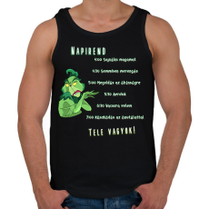 PRINTFASHION grincs napirendje - Férfi atléta - Fekete