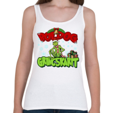 PRINTFASHION Grincskari - Női atléta - Fehér női trikó