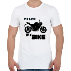 PRINTFASHION gsr - Férfi póló - Fehér