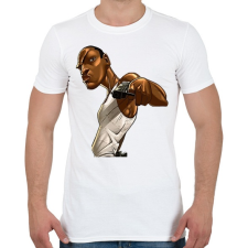 PRINTFASHION GTA - CJ - Férfi póló - Fehér férfi póló