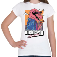 PRINTFASHION GTA Leonida - Női póló - Fehér női póló