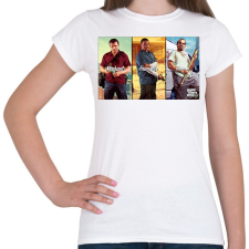 PRINTFASHION GTA V - Női póló - Fehér női póló
