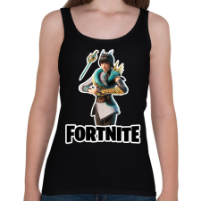 PRINTFASHION Guardian Lin - fortnite - Női atléta - Fekete női trikó